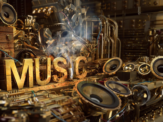 Musical instruments speakers room music free wallpaper for desktop - medium preview image