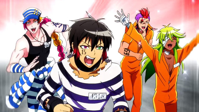 Anime characters group room lights free wallpaper for desktop - medium preview image