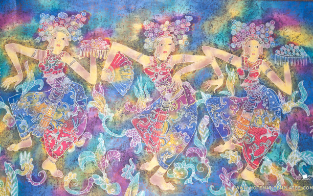 Women colorful clothing flowers heads free wallpaper for desktop - medium preview image