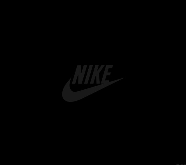 Black white nike logo background #2 free wallpaper for tablet - medium preview image