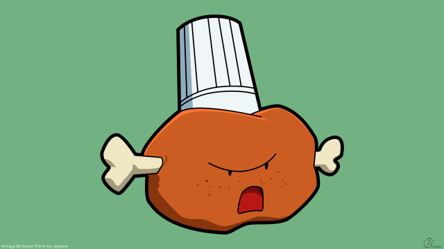 Cartoon character nose cleaner head free wallpaper for desktop - medium preview image