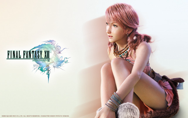 Girl pink hair sitting floor free wallpaper for desktop - medium preview image