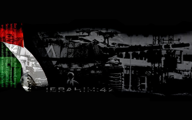 Flag green white black red free wallpaper for desktop - medium preview image