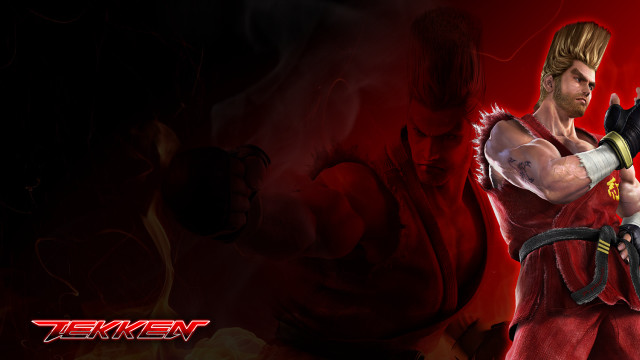 Man gun red black neogeo free wallpaper for desktop - medium preview image
