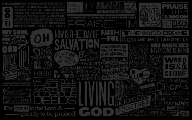 Black white poster words text #3 free wallpaper for desktop - medium preview image