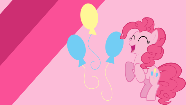 Pinkie pie balloon air face free wallpaper for desktop - medium preview image