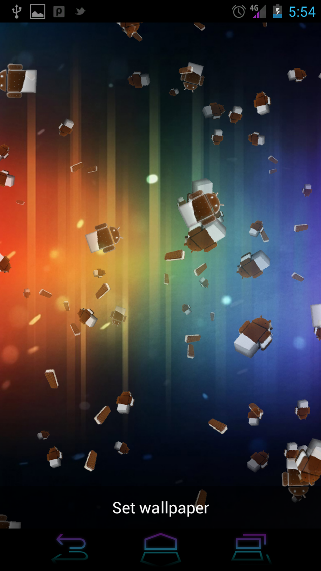 Colorful background flying boxes rainbow free wallpaper for mobile - medium preview image