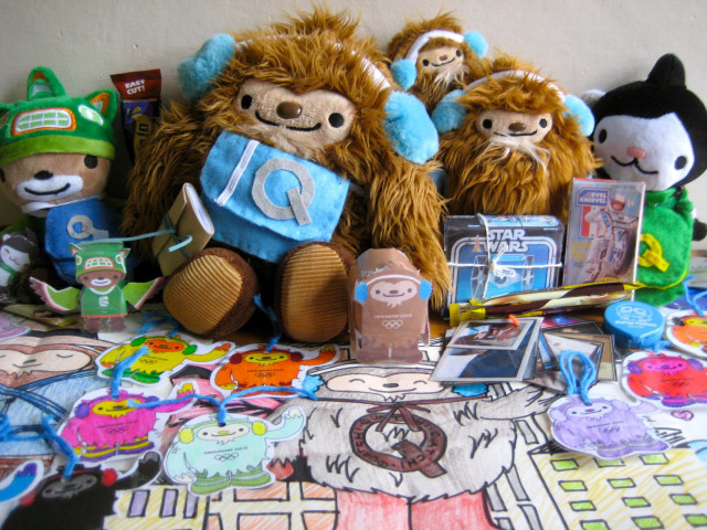 Stuffed animals table paper cutouts free wallpaper for desktop - medium preview image