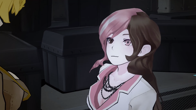 Girl pink hair man pink free wallpaper for desktop - medium preview image