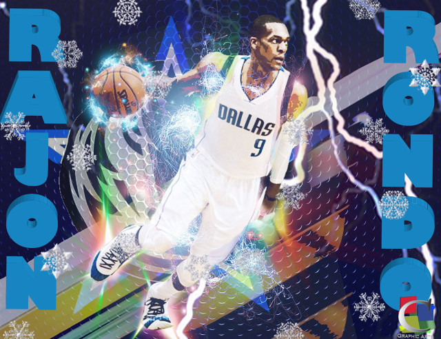 Basketball player running christmas tree free wallpaper for desktop - medium preview image