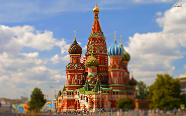 Large building domes sky background #2 free wallpaper for desktop - medium preview image