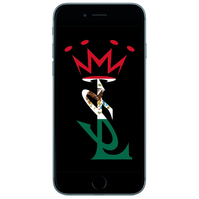 Cell phone crown image green free wallpaper for tablet - medium preview image