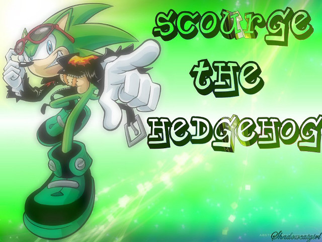 Sonic the hedgehog cartoon character free wallpaper for desktop - medium preview image