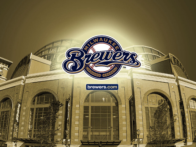 Baseball stadium brewers sign background free wallpaper for desktop - medium preview image
