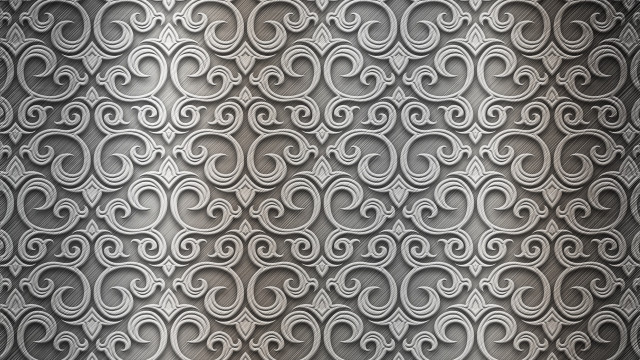 Metal background swirls curves pattern free wallpaper for desktop - medium preview image