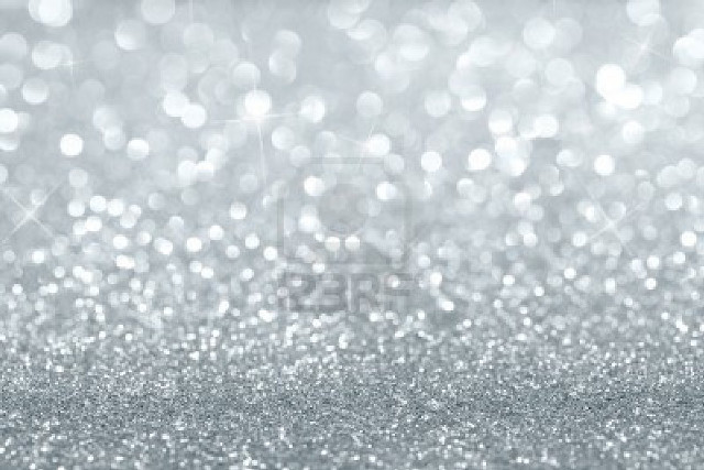 Silver glitter blurry background white free wallpaper for desktop - medium preview image