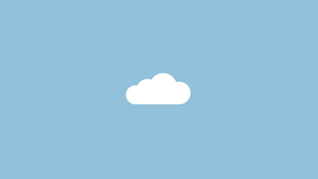 White cloud blue sky light free wallpaper for desktop - medium preview image