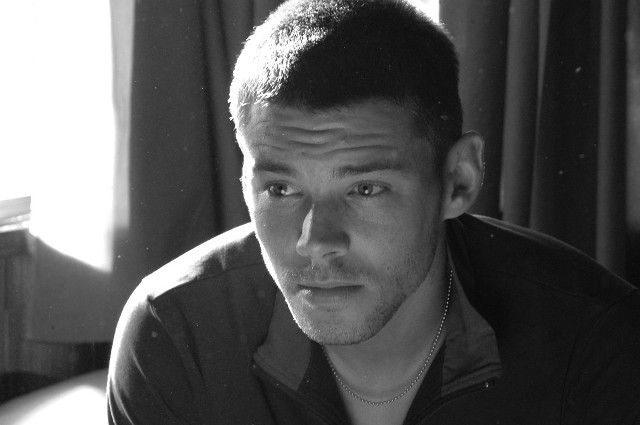 Man necklace serious look window free wallpaper for desktop - medium preview image