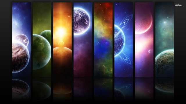Planets color size series images free wallpaper for desktop - medium preview image
