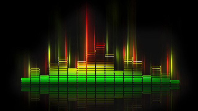Colorful sound board reflection water free wallpaper for desktop - medium preview image