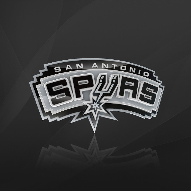 San antonio spurs logo black #2 free wallpaper for tablet - medium preview image