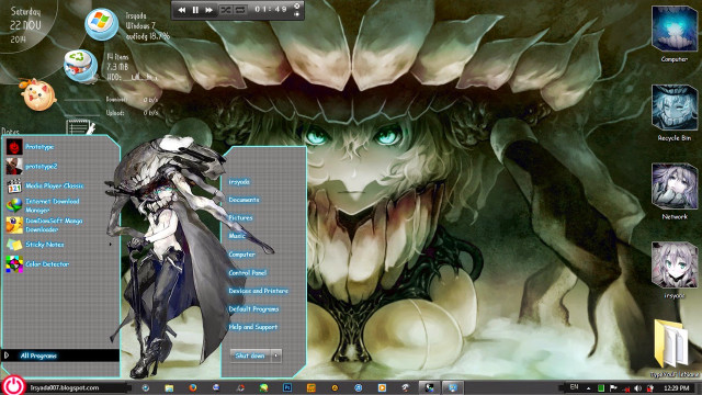 Demon dragon computer screen image free wallpaper for desktop - medium preview image