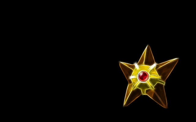 Gold star red eye black free wallpaper for desktop - medium preview image