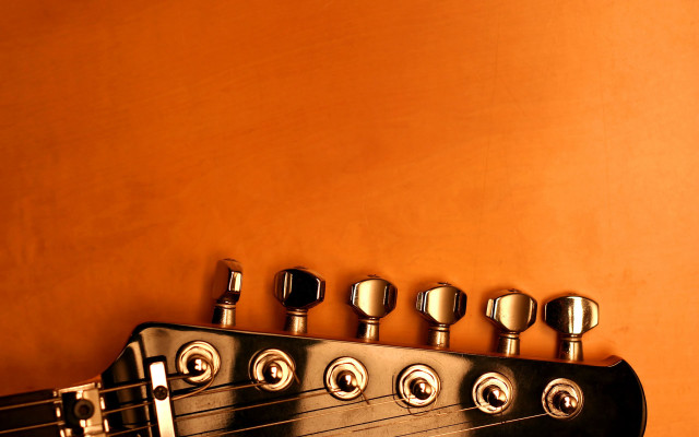 Guitar neck knobs yellow wall #2 free wallpaper for desktop - medium preview image