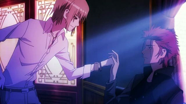 Man woman mirror room light free wallpaper for desktop - medium preview image