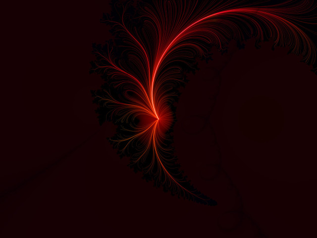 Red black background swirly design free wallpaper for desktop - medium preview image