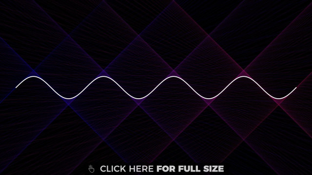 Purple wave black background white free wallpaper for desktop - medium preview image
