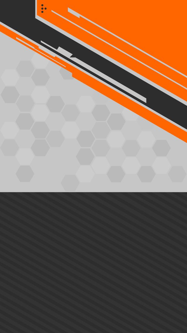 Black orange white black stripe free wallpaper for mobile - medium preview image