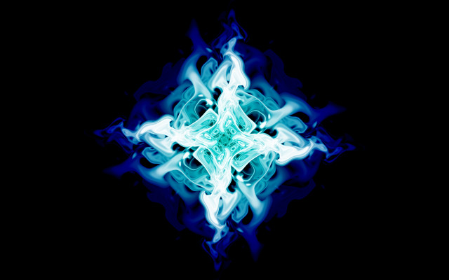 Blue white abstract design black #3 free wallpaper for desktop - medium preview image