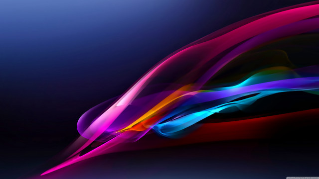 Colorful abstract background curved blue #2 free wallpaper for desktop - medium preview image