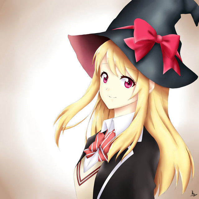 Girl hat bowtie black dress free wallpaper for tablet - medium preview image