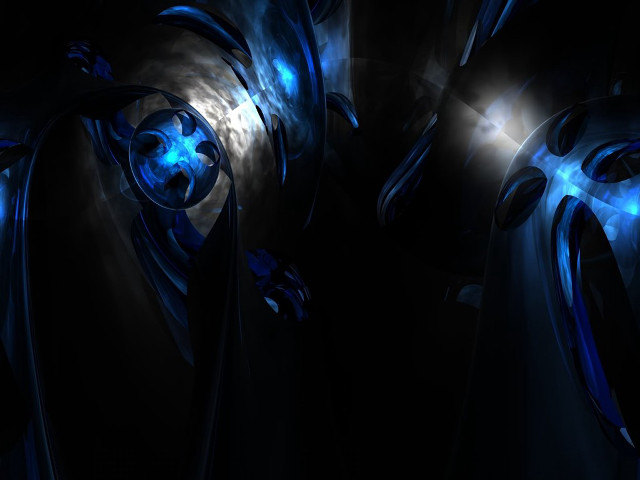 Blue abstract background light black free wallpaper for desktop - medium preview image