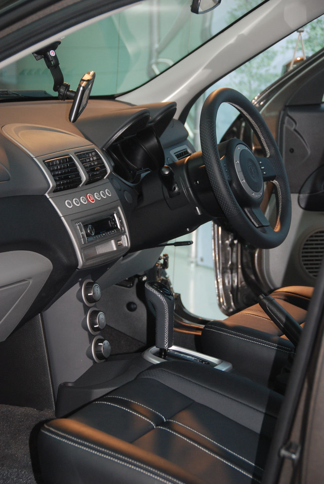 Car steering wheel dashboard interior free wallpaper for mobile - medium preview image