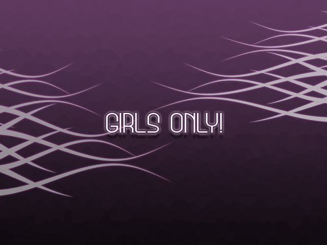 Purple background white lines girls free wallpaper for desktop - medium preview image