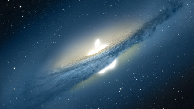 Large colorful sky star space free wallpaper for desktop - medium preview image