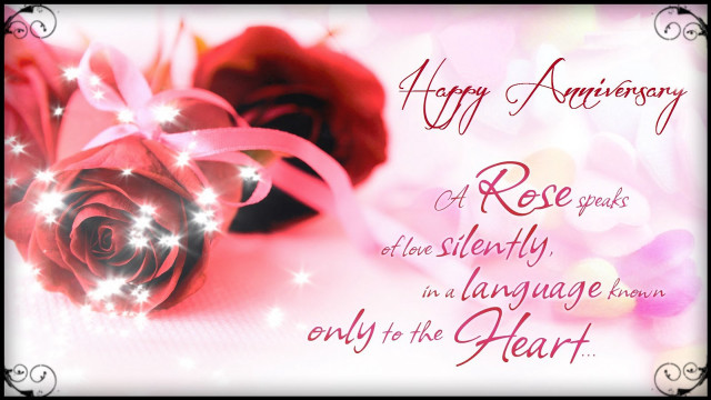 Red rose pink ribbon pink free wallpaper for desktop - medium preview image