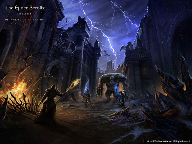 Man sword dark alley elephant free wallpaper for desktop - medium preview image