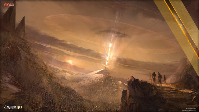 Sci fi painting man woman free wallpaper for desktop - medium preview image