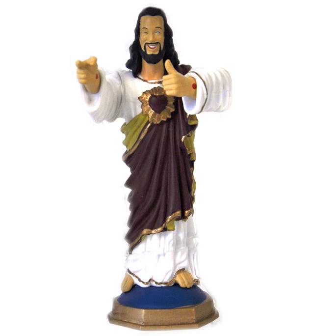 Jesus thumbs up statue white free wallpaper for tablet - medium preview image