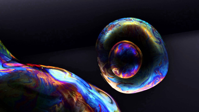 Colorful object dark room black free wallpaper for desktop - medium preview image