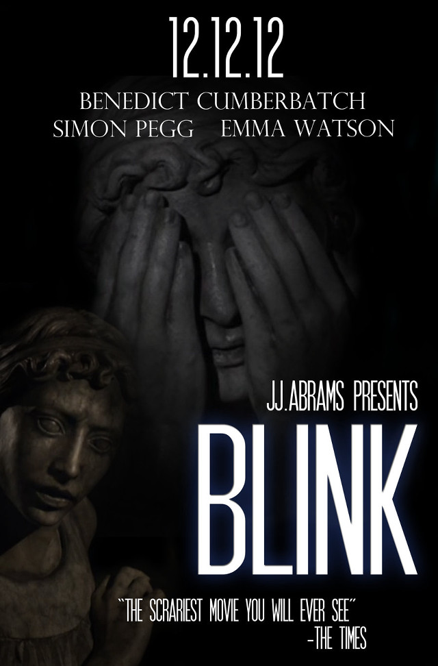 Blink poster statue woman man free wallpaper for mobile - medium preview image