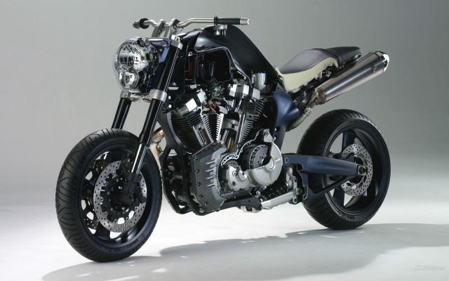 Motorcycle studio shot gray background #3 free wallpaper for desktop - medium preview image