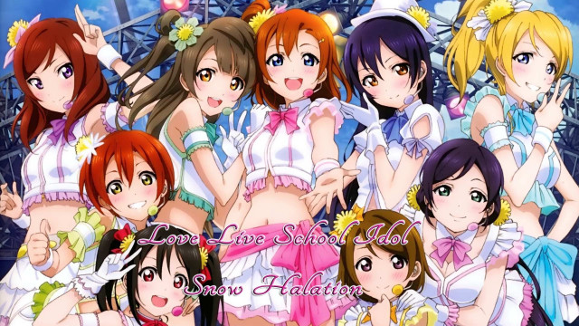 Love school idol group official free wallpaper for desktop - medium preview image