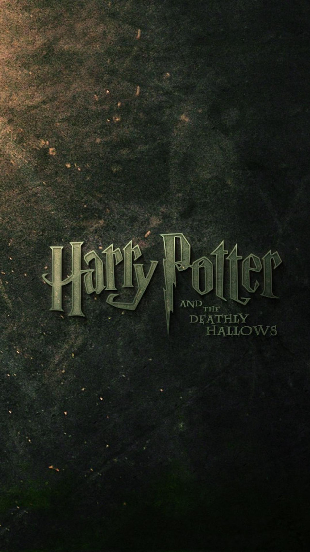 Harry potter logo dark background #2 free wallpaper for mobile - medium preview image