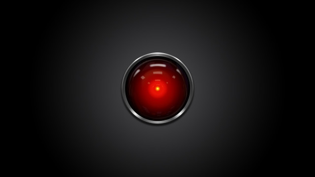 Red button black background red #2 free wallpaper for desktop - medium preview image
