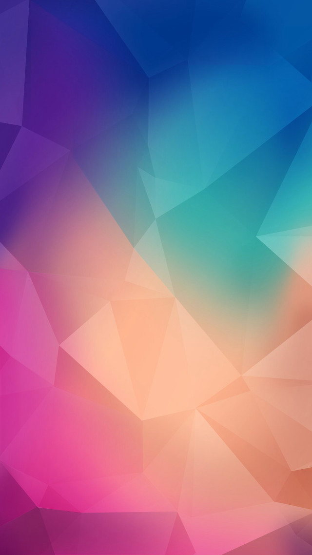 Colorful abstract low poly blurred #2 free wallpaper for mobile - medium preview image